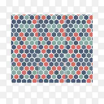 彩色正多边形墙布底纹矢量图-空若网 彩色正多边形墙布底纹矢量图-空若网