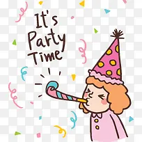 可爱过生日的小女孩-空若网 可爱过生日的小女孩-空若网