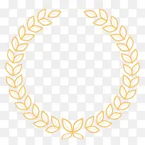 线条形状的手绘小米谷穗-空若网 线条形状的手绘小米谷穗-空若网