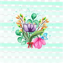 ʸÁ¿Ë®²Ê»ÌõÎÆ±³¾°ÓëÏÊ»¨-¿ÕÈôÍø ʸÁ¿Ë®²Ê»ÌõÎÆ±³¾°ÓëÏÊ»¨-¿ÕÈôÍø