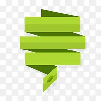 卡通绿色标签矢量图-空若网 卡通绿色标签矢量图-空若网