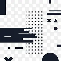 黑色圆点三角形背景装饰-空若网 黑色圆点三角形背景装饰-空若网