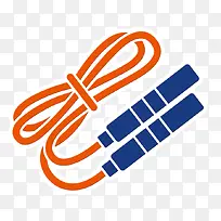 跳绳矢量素材-空若网 跳绳矢量素材-空若网