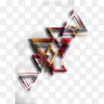 三角形装饰矢量素材-空若网 三角形装饰矢量素材-空若网