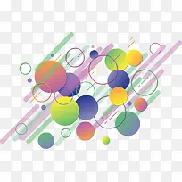 彩色圆圈斜纹花纹-空若网 彩色圆圈斜纹花纹-空若网