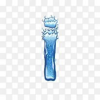 水花溅落字母i-空若网 水花溅落字母i-空若网