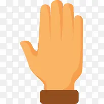 扁平化展开的手指图-空若网 扁平化展开的手指图-空若网