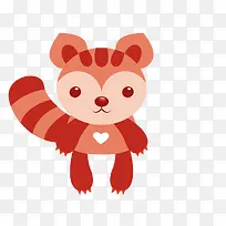 卡通可爱小动物装饰设计动物头像-空若网 卡通可爱小动物装饰设计动物头像-空若网