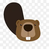 卡通松鼠动物头像-空若网 卡通松鼠动物头像-空若网