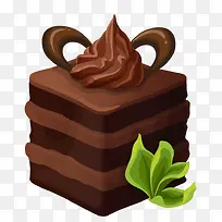 有艺术的巧克力蛋糕-空若网 有艺术的巧克力蛋糕-空若网