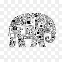 创意大象设计-空若网 创意大象设计-空若网