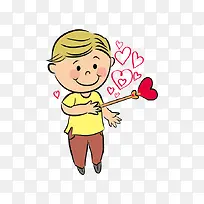 小朋友和爱心-空若网 小朋友和爱心-空若网
