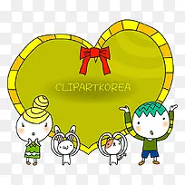 爱心下的小朋友-空若网 爱心下的小朋友-空若网