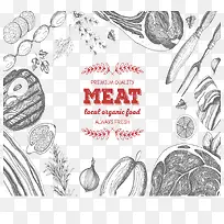 手绘蔬菜水果-空若网 手绘蔬菜水果-空若网