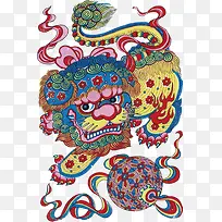 新年插画-空若网 新年插画-空若网