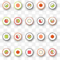 矢量网页个性图标素材-空若网 矢量网页个性图标素材-空若网