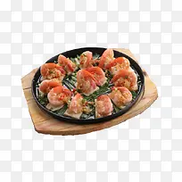 铁板生焗虾-空若网 铁板生焗虾-空若网