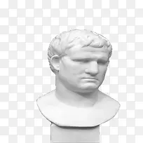 阿格里巴石膏头像-空若网 阿格里巴石膏头像-空若网