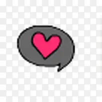 对话框爱心-空若网 对话框爱心-空若网