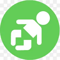 扁平化图标婴儿-空若网 扁平化图标婴儿-空若网