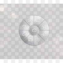 圆形菜单控件设计PSD源文件-空若网 圆形菜单控件设计PSD源文件-空若网