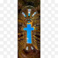 欧式修道院建筑摄影图-空若网 欧式修道院建筑摄影图-空若网