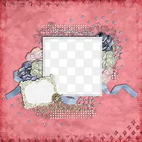 玫红色底纹边框-空若网 玫红色底纹边框-空若网