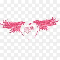 矢量手绘翅膀-空若网 矢量手绘翅膀-空若网