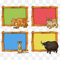 矢量木质边框-空若网 矢量木质边框-空若网