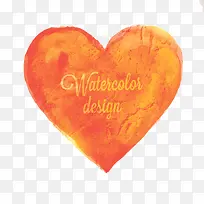水彩爱心墨迹-空若网 水彩爱心墨迹-空若网