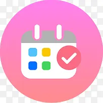 手绘卡通签到APP图标-空若网 手绘卡通签到APP图标-空若网