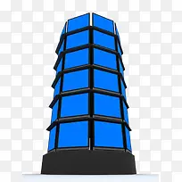 蓝色LED电视屏幕-空若网 蓝色LED电视屏幕-空若网