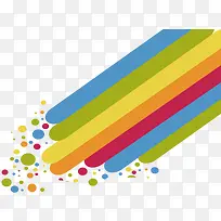 彩色线条原点海报-空若网 彩色线条原点海报-空若网