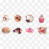 创意彩绘美食面包-空若网 创意彩绘美食面包-空若网