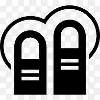 两个手指加压动人图标-空若网 两个手指加压动人图标-空若网