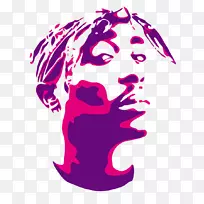 ���������滭ģ��DeviantArt-Tupac-������