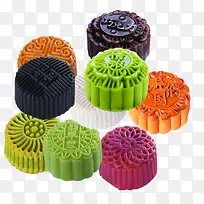 多彩冰皮月饼-空若网 多彩冰皮月饼-空若网