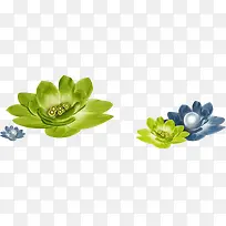 手绘水彩莲花花朵-空若网 手绘水彩莲花花朵-空若网