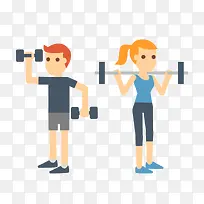 时尚男女健身运动-空若网 时尚男女健身运动-空若网