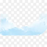 蓝色水彩墨迹-空若网 蓝色水彩墨迹-空若网