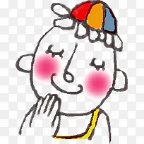 卡通图粉色元素-空若网 卡通图粉色元素-空若网