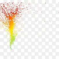 渐变多彩水彩渲染-空若网 渐变多彩水彩渲染-空若网