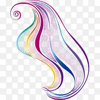 创意多彩弧线-空若网 创意多彩弧线-空若网