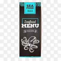 章鱼竖版名片矢量-空若网 章鱼竖版名片矢量-空若网