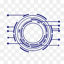 蓝色科技线条-空若网 蓝色科技线条-空若网
