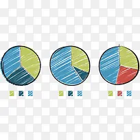矢量PPT设计饼形数据图表-空若网 矢量PPT设计饼形数据图表-空若网