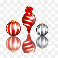 圣诞装饰球插画矢量-空若网 圣诞装饰球插画矢量-空若网