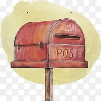 水彩精美信箱设计-空若网 水彩精美信箱设计-空若网