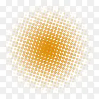 橙色立体圆形圆点-空若网 橙色立体圆形圆点-空若网