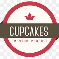 杯子蛋糕店LOGO-空若网 杯子蛋糕店LOGO-空若网